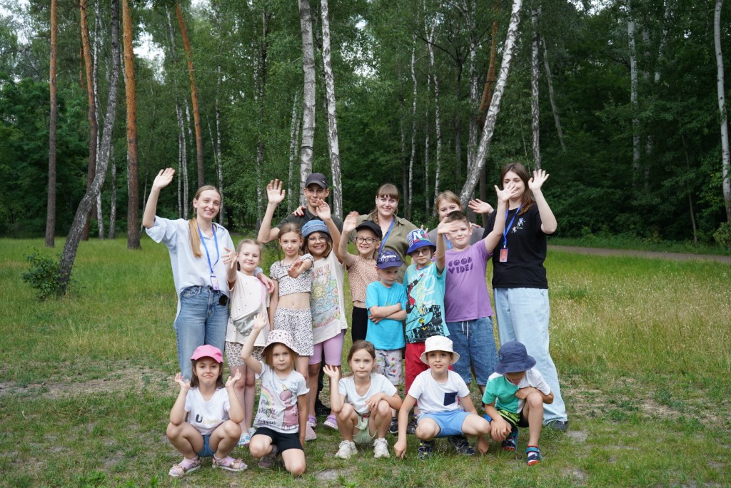 Children at summer camp